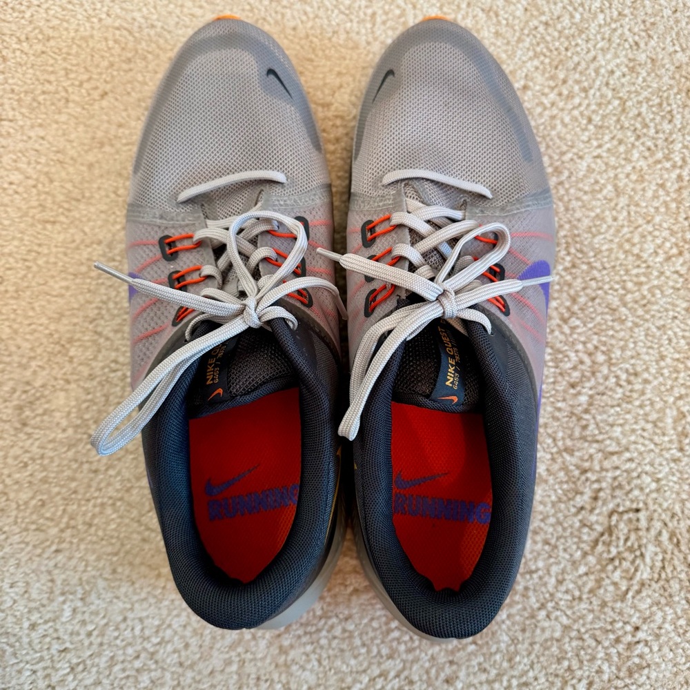 Nike Quest 4 'Cobblestone Psychic Purple' Running Sneakers DA1105-008 Size 12.5 - Picture 6 of 10